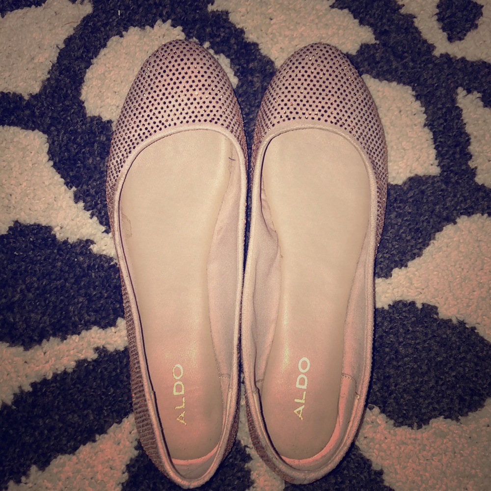 ✨ Sparkling✨ pink aldo flats
